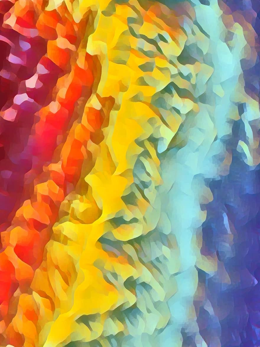 fons de colors, diversitat, mes d’orgull, art digital, fons de pantalla de l'iPhone