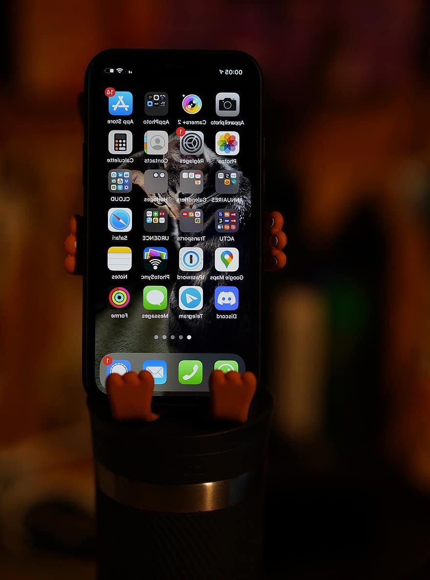 okostelefon, iphone, mobiltelefon, tapéta, asztali kép, Hintergrundsbild