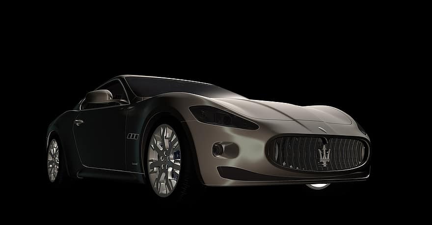 Maserati Gran Turismo, Car, Sports Car, Luxury Car, Auto, Automobile, Vehicle, Maserati Gt, Maserati, Metallic, Design