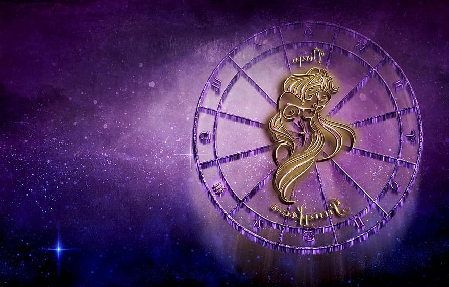 verge, signe del zodíac, horòscop, astrologia, símbol, zodiac, virgo, nova era, interpretació, cel estrellat, estrella
