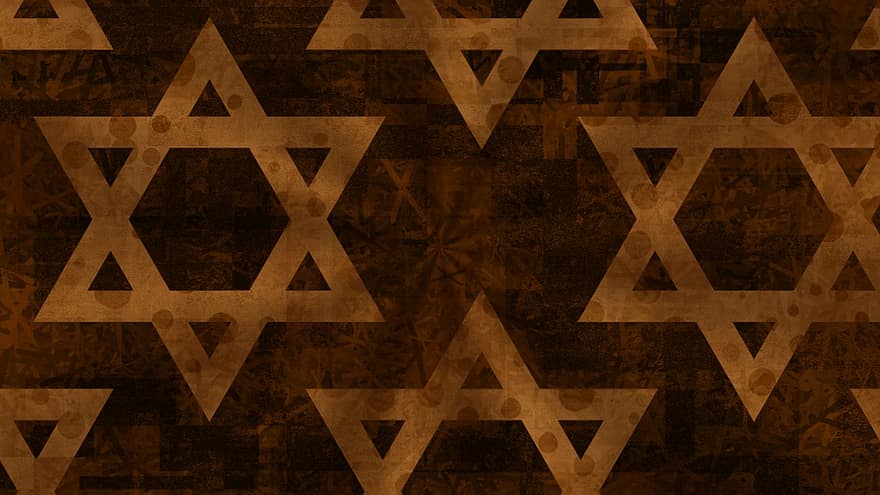 Dávid-csillag, judaizmus, minta, lelki, zsidó húsvét, Izrael, Jeruzsálem, zsidó, vallás, héber, szent