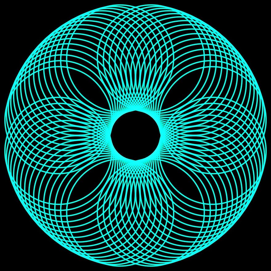 spirala, wzór, tęcza, promienie, projekt, tekstura, tęcza tło