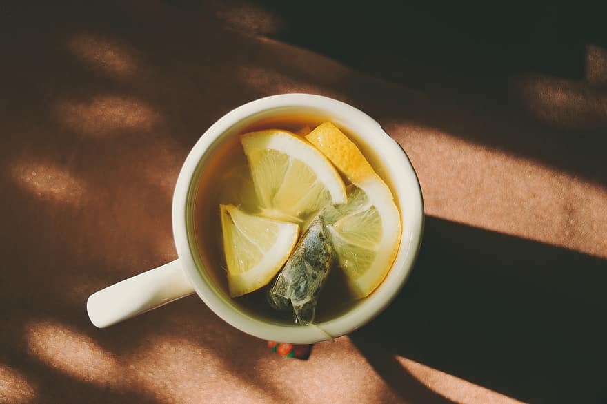 Tea, Lemon, Drink, Mug, Lemon Tea, Teabag, Cup, Beverage, Healthy