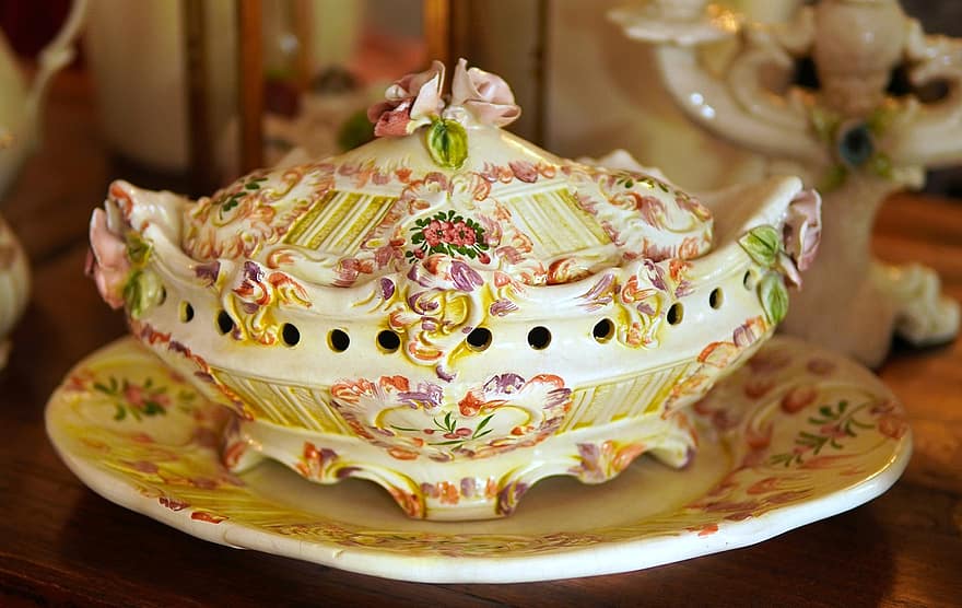 Porcelain Dish, Fine China