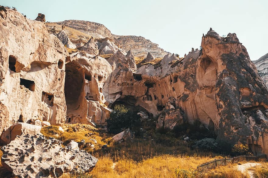 sommet, la grotte, voyage, Découverte, de plein air, anatolie, aventure, tourisme, la nature, Cappadoce