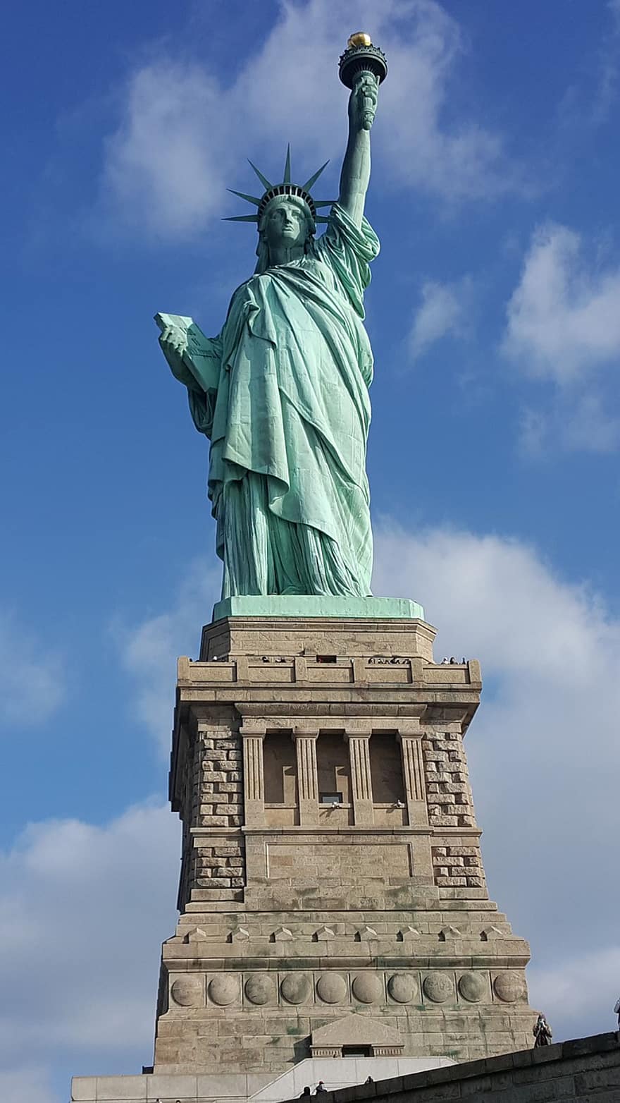 estátua da Liberdade, escultura, monumento, ponto de referência