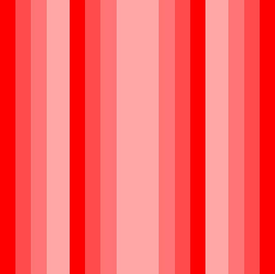 लाल, एक रंग का, खड़ा, धारियों, पंक्तियां, रंगों, आकार, ज्यामितिक, रैखिक, ह्यूज़, पृष्ठभूमि