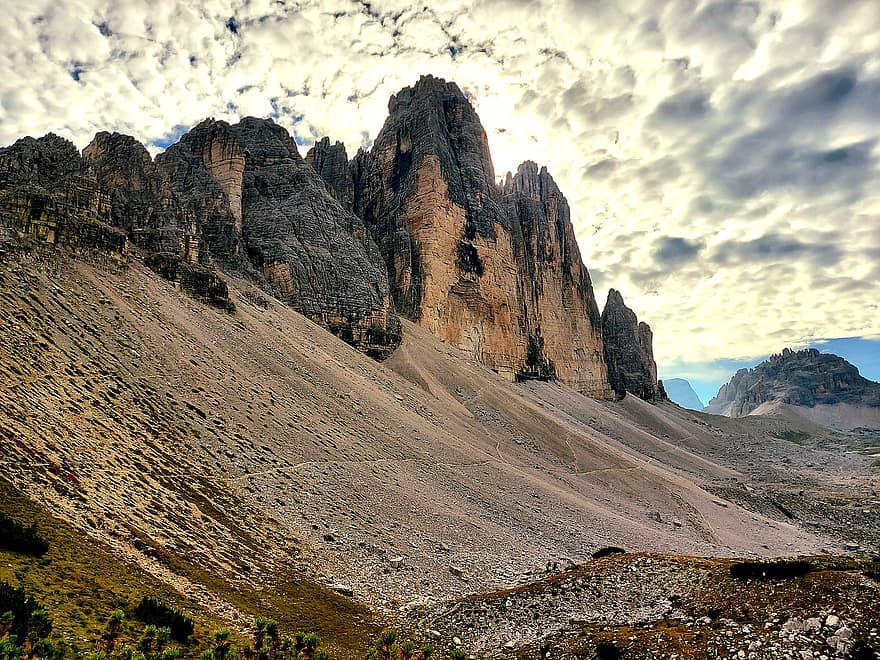 природа, путешествовать, исследование, на открытом воздухе, Италия, юго-Tirol, Альпы, доломиты, горы, три вершины, поход