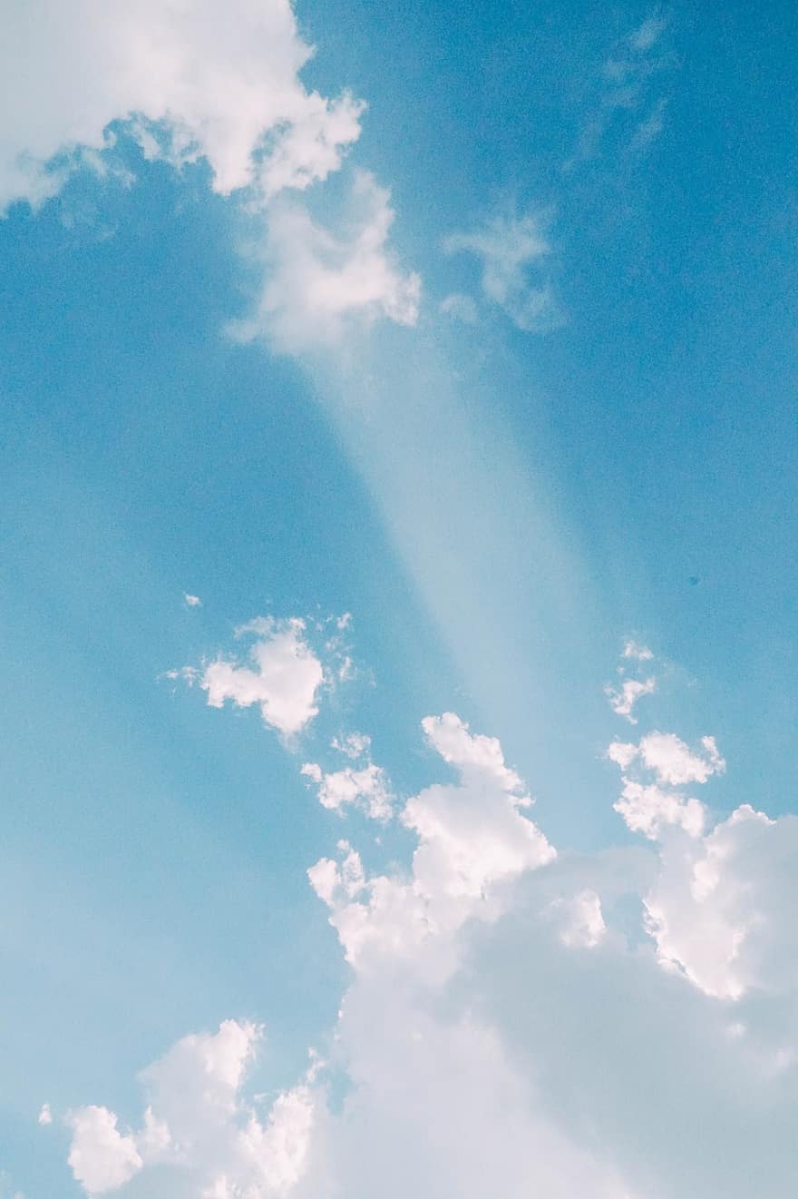 cielo, nubes, al aire libre, cúmulo, espacio aéreo, papel pintado, azul, antecedentes, día, clima, espacio