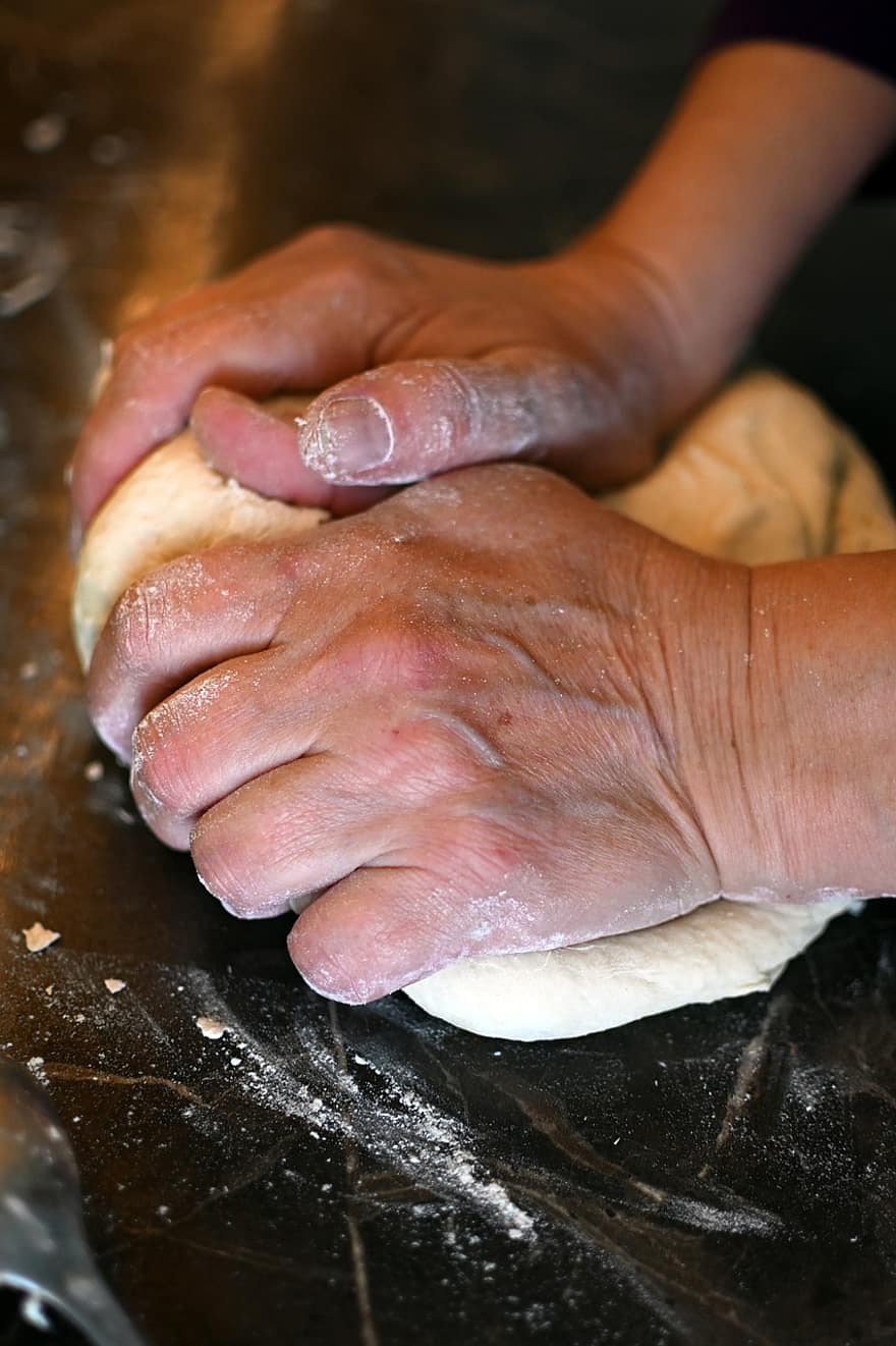 Dough, Bread, Hands, Bakery, Baked, Baking, Pastry, Food