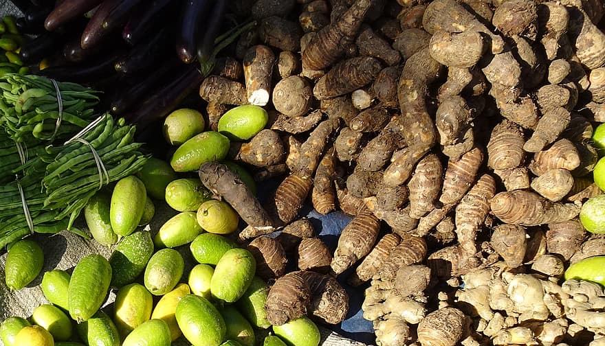 legume, Taro, piaţă