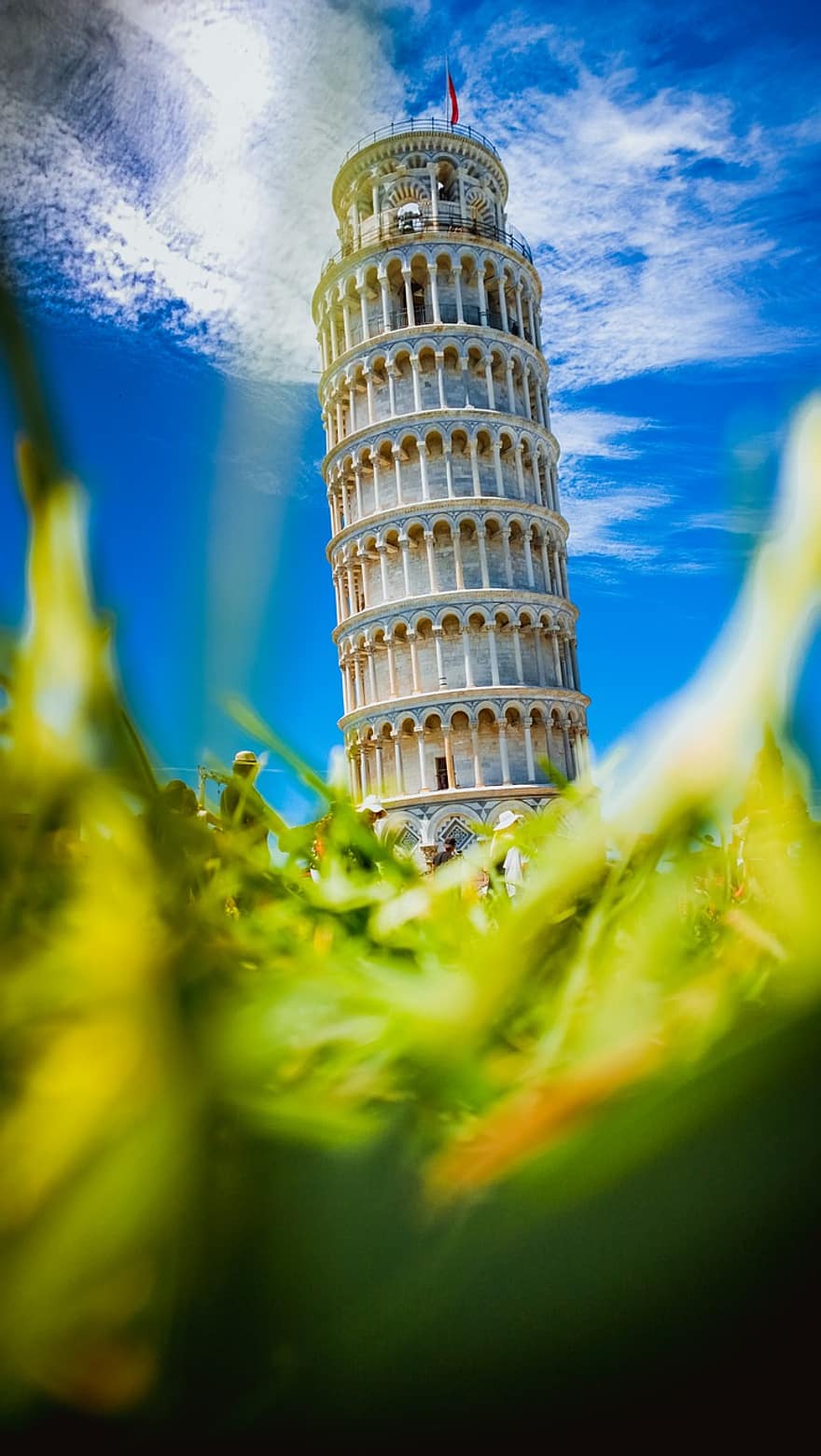 torony, hajló, Pisa, tájékozódási pont, épület, utazás, idegenforgalom, emlékmű, Európa, templom, történelem