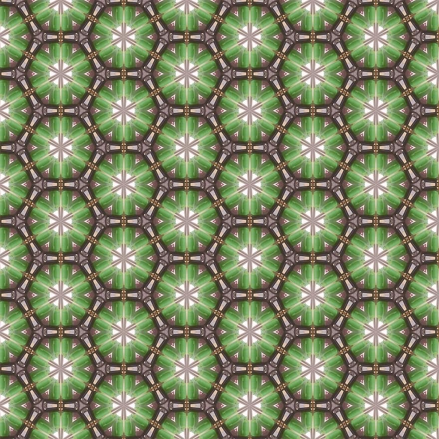 hijau, pola, Latar Belakang, tekstur, Desain, dekorasi, latar belakang, dekoratif, terang, bentuk, tekstil