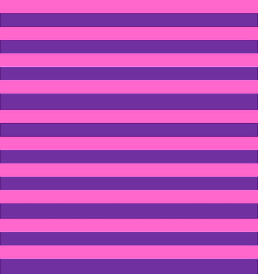 полоса, пурпурный, Виолетта, розовый, фуксин, горизонтальный, шаблон, дизайн, яркий, вибрирующий, фон