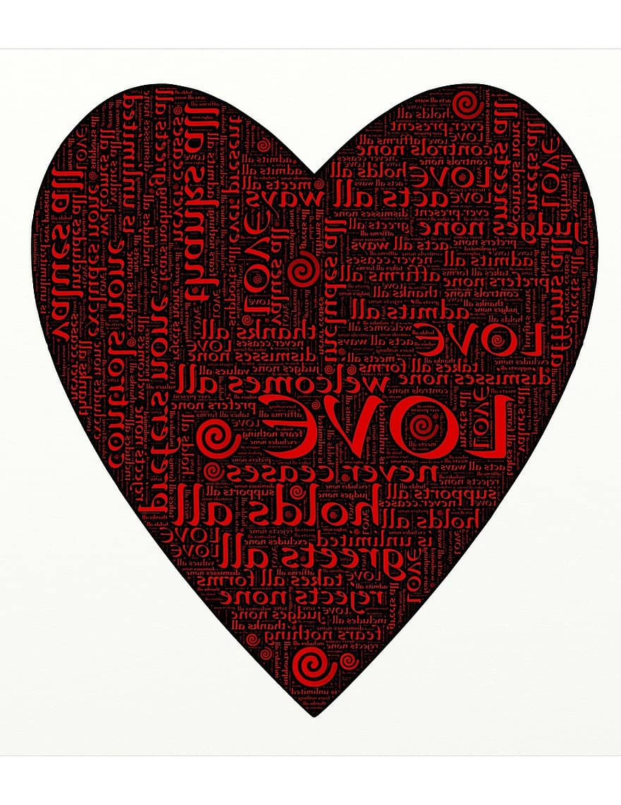 hjerte, kærlighed, agape, omsorgsfuld, symbol, rød, inderligt, valentinsdag, venskab