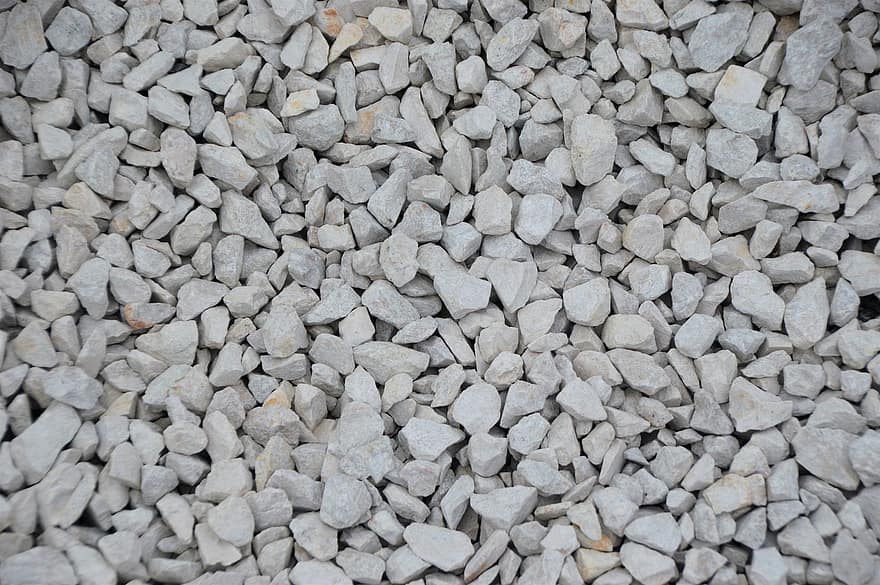 seixos, rochas, chão, sólido