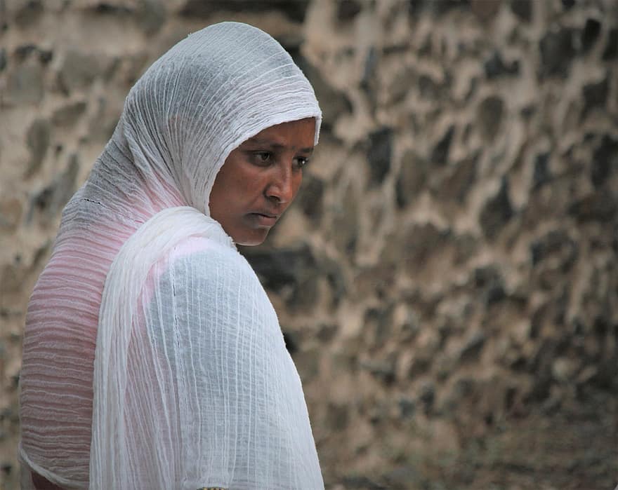 etiopietis, sieviete, spriedze