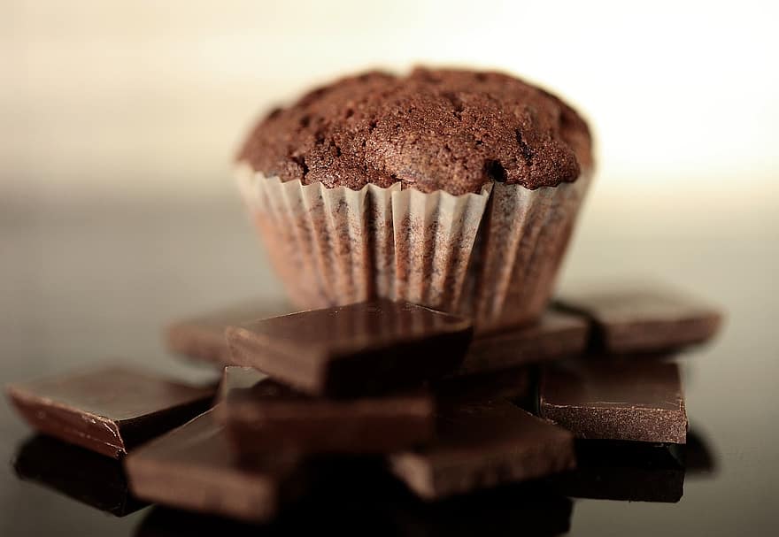 Muffin, saje, backen, Schokolade, Süss, Gebäck, köstlich, Lebensmittel, kleine Kuchen, Cupcake, behandeln