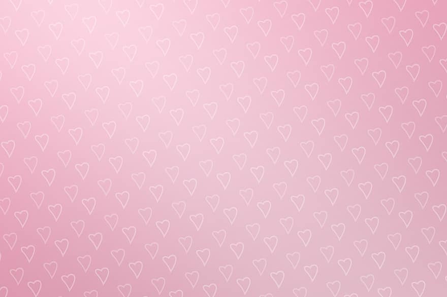 Background, Sample, Pink Heart, Hearts, Pink, Texture, Pattern, Valentine's Day, Heart, Feelings