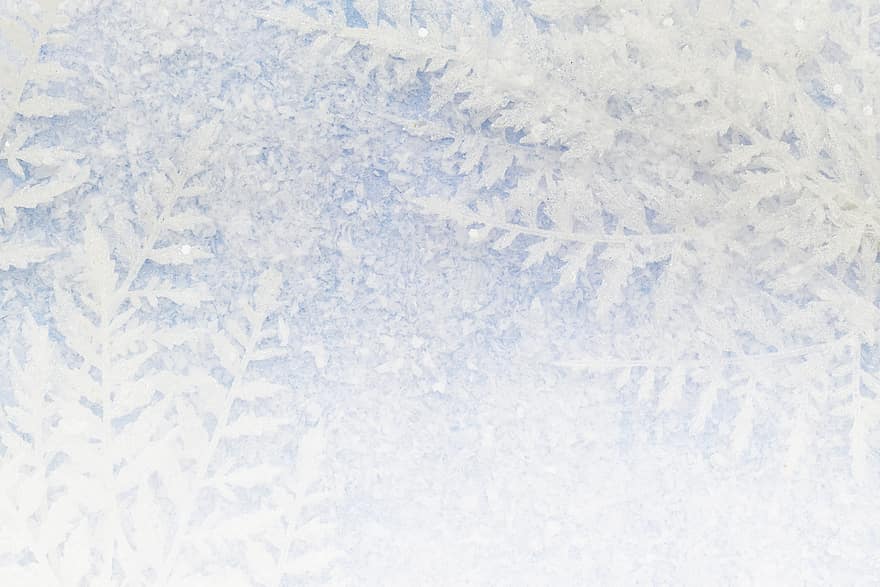 hivern, fons, decoració, en blanc, còpia espai, festa, floc de neu, blau, neu, resum, blanc