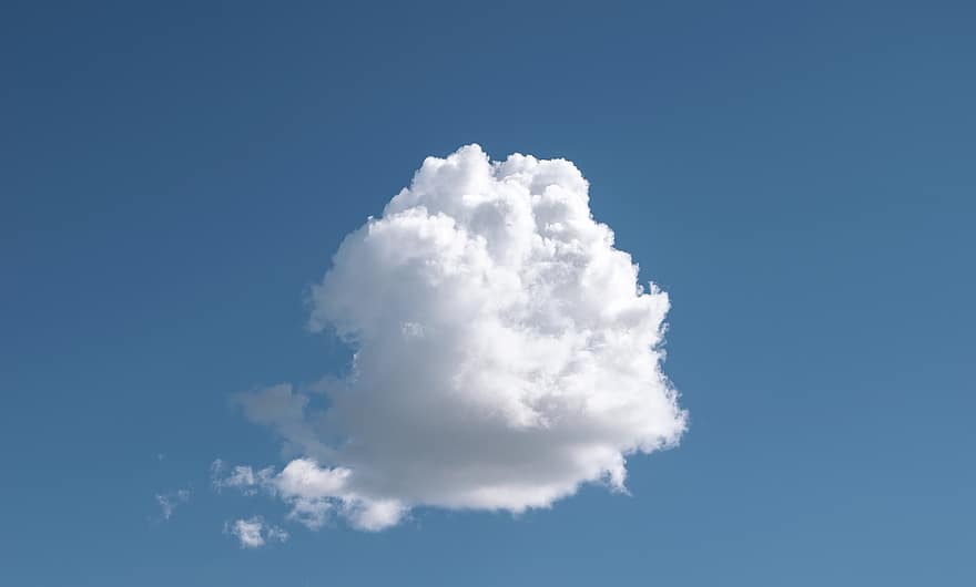 wolk, hemel, atmosfeer, cloudscape, blauwe lucht, witte wolk, dag