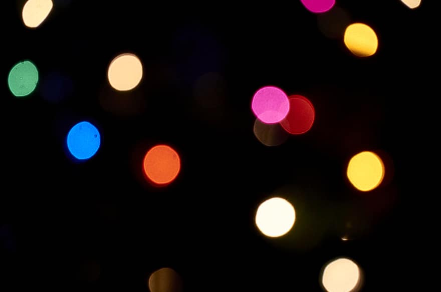 bokeh, lights, background, light, shiny, defocused, abstract, bright, christmas, decoration, pattern
