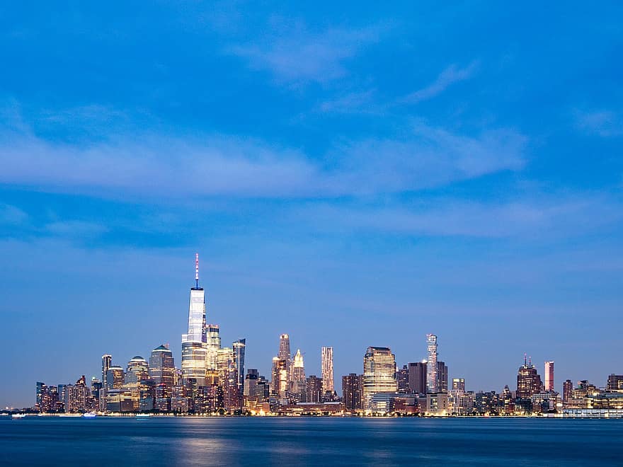 City, Travel, Tourism, One World Trade Center, Manhattan, New York, Nyc, United States, Usa, America, Cityscape