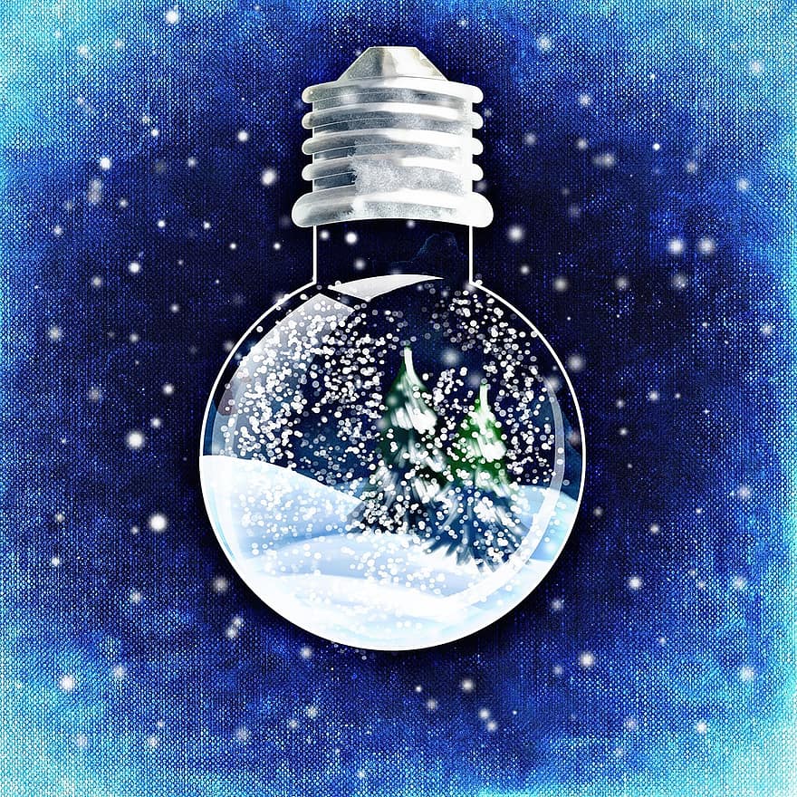 ziemā, sniega bumba, sniegs, auksts, jautri, zils, decembrī, Ziemassvētki