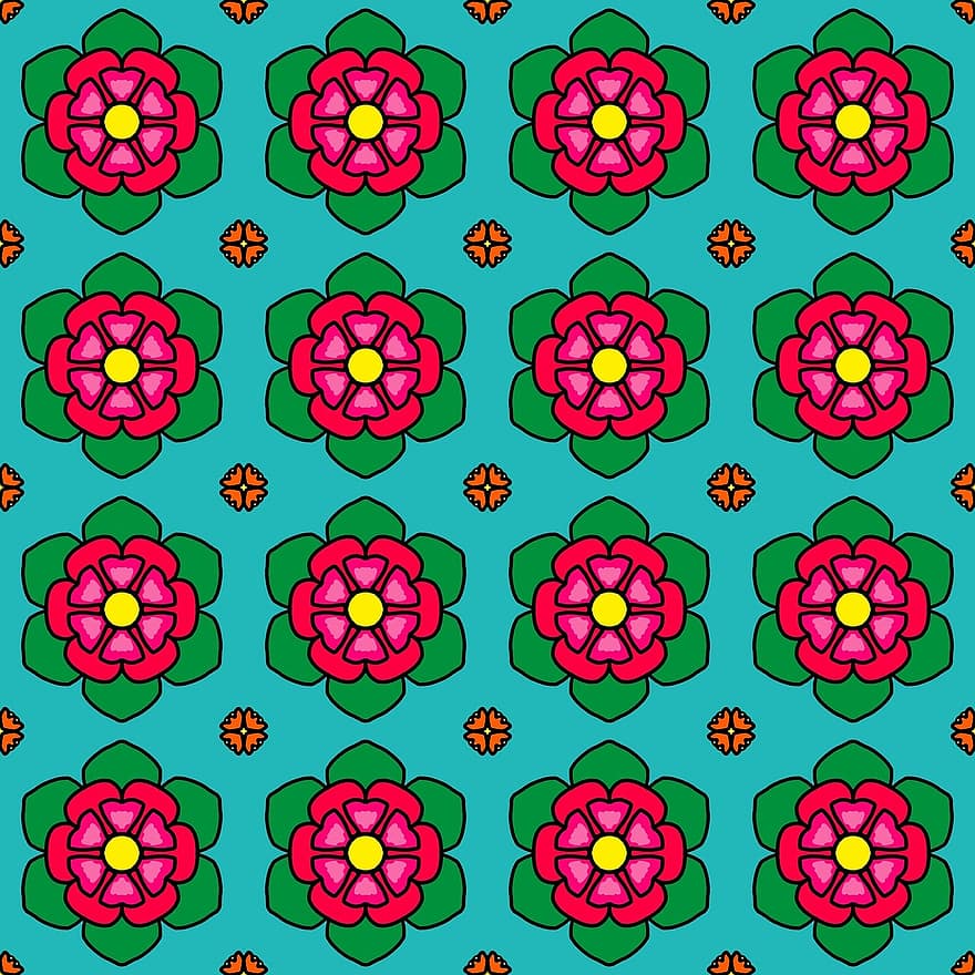Seamless, Tile, Background, Abstract, Pattern, Seamless Pattern, Seamless Tile, Seamless Background, Repeat, Repeating, Flowers