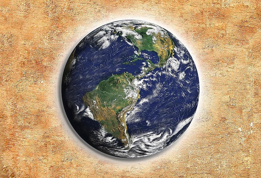 trái bóng, Trái đất, thế giới, quả địa cầu, mô hình sóng, mẫu, kết cấu, bản mẫu, trừu tượng, lý lịch