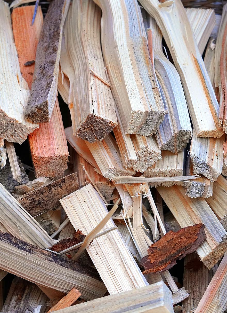 Wood, Firewood, Woodpile, Fuelwood, Bark, Kindling, Timber, stack, construction industry, plank, industry