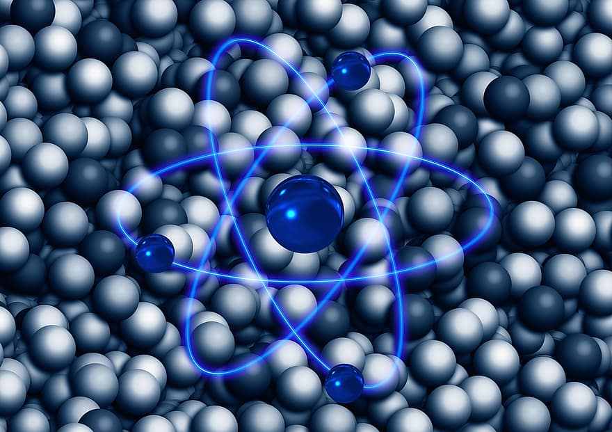 átomo, elétron, Nêutron, poder nuclear, Núcleo atômico, nuclear, símbolo, energia nuclear, radioativo, radioatividade, Usina nuclear