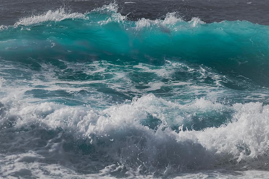 onda, esguicho, oceano, agua, mar, natureza, líquido, surfar, spray, espuma, movimento