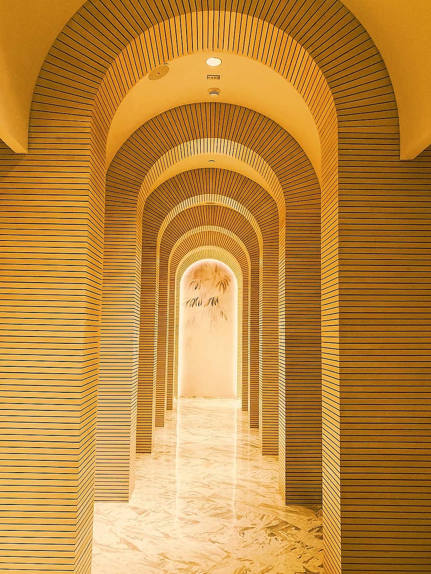 архитектура, Дубай, Близкия Изток, коридор