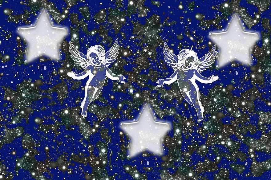 anioł, gwiazda, przestrzeń, wszechświat, miłość, niebo, symbolika, emocja, mapa, galaktyka, kosmos