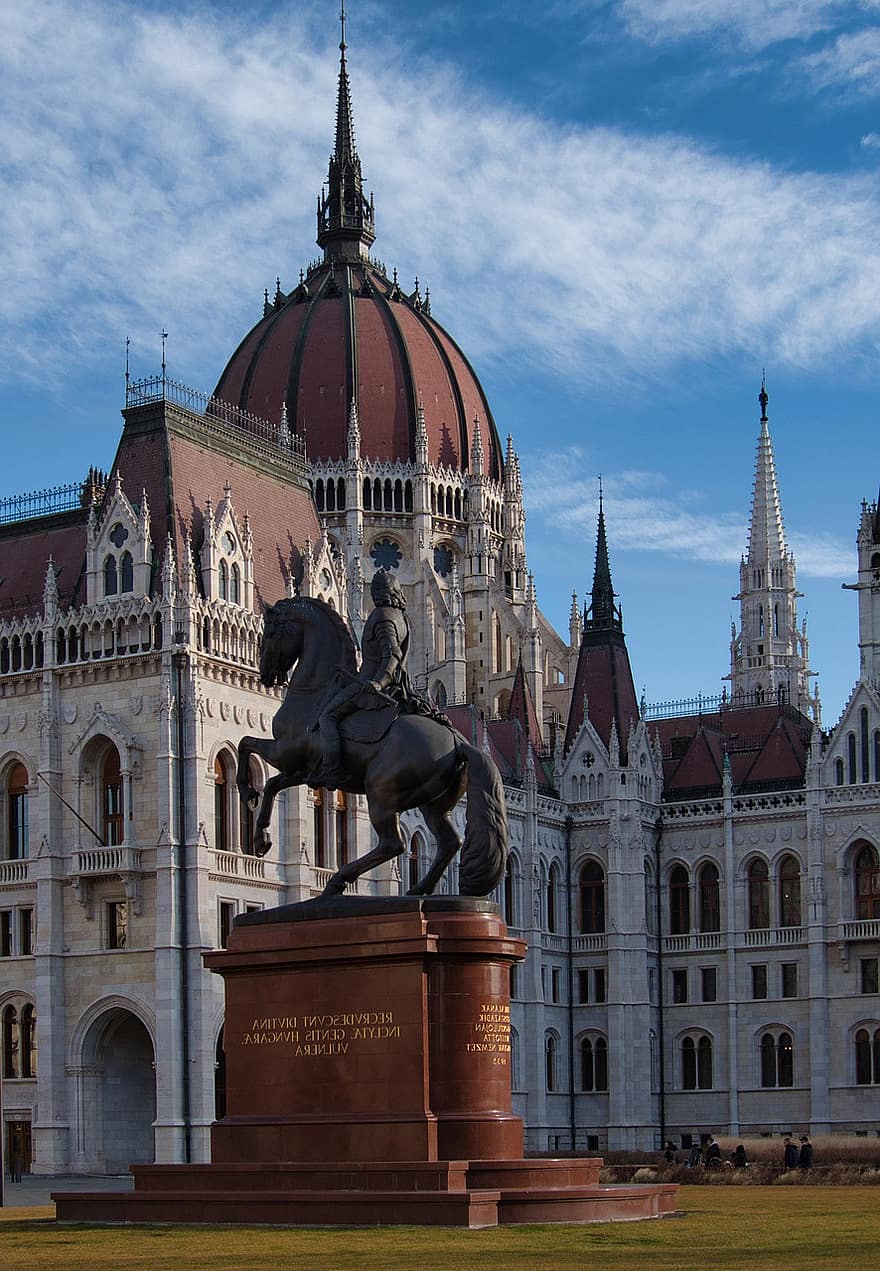 ungarisches Parlamentsgebäude, Parlament von Budapest, Ungarn, Budapest, Parlament, Donau, Fluss, Europa, berühmter Platz, die Architektur, Geschichte