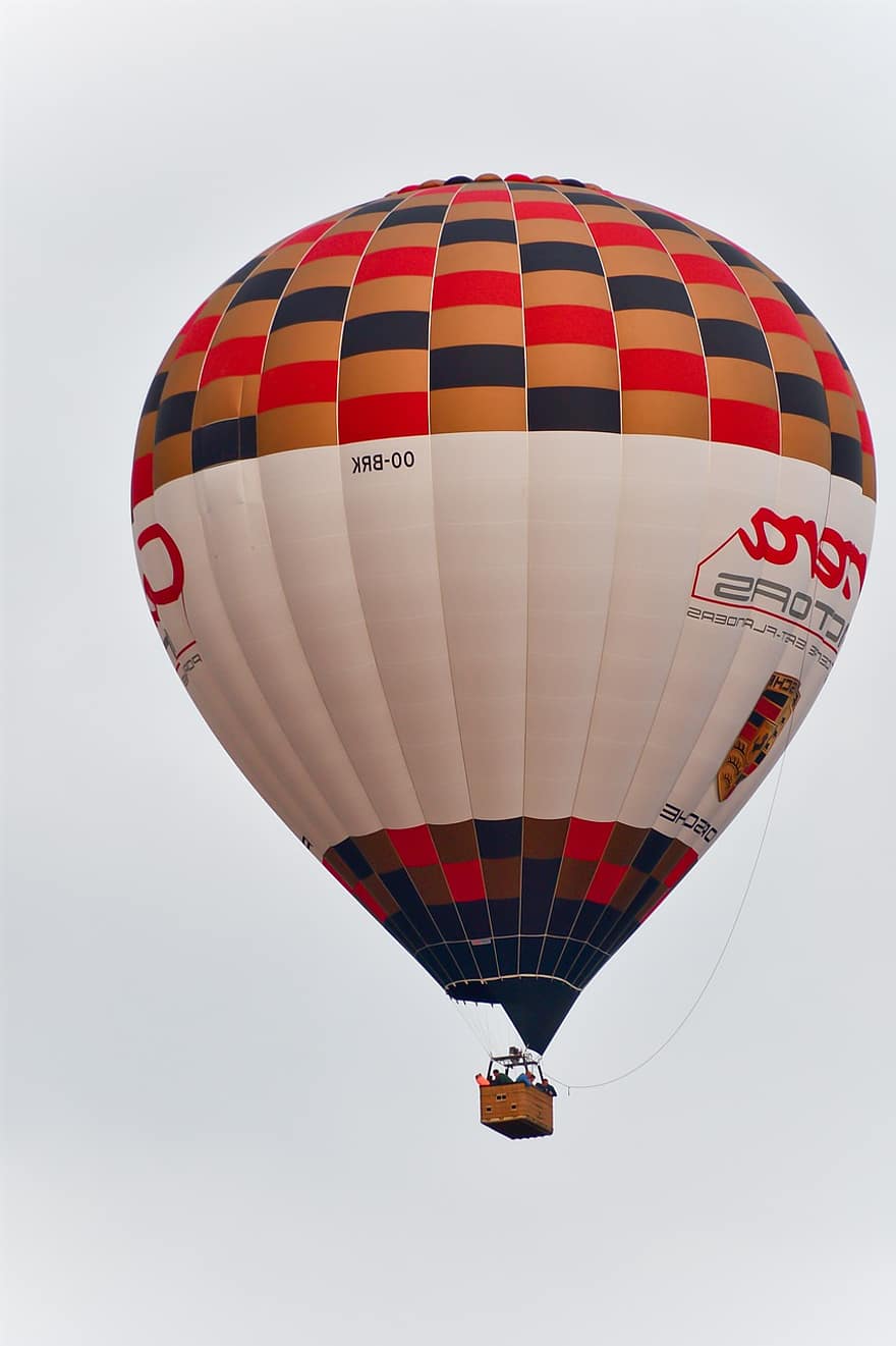 ζεστό αέρα μπαλόνι, μπαλονιών, ουρανός, φλοτέρ, βόλτα με αερόστατο