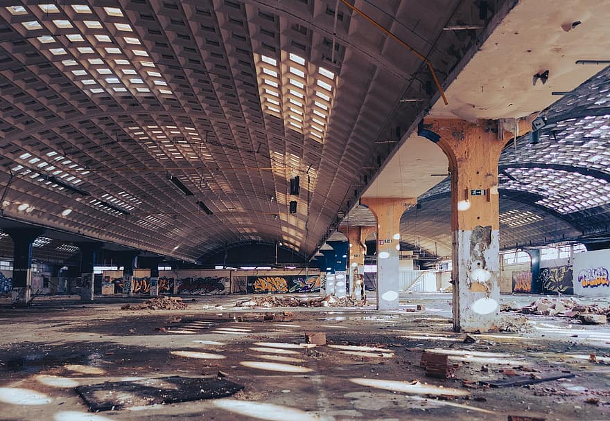 εργοστάσιο, εγκαταλελειμμένο εργοστάσιο