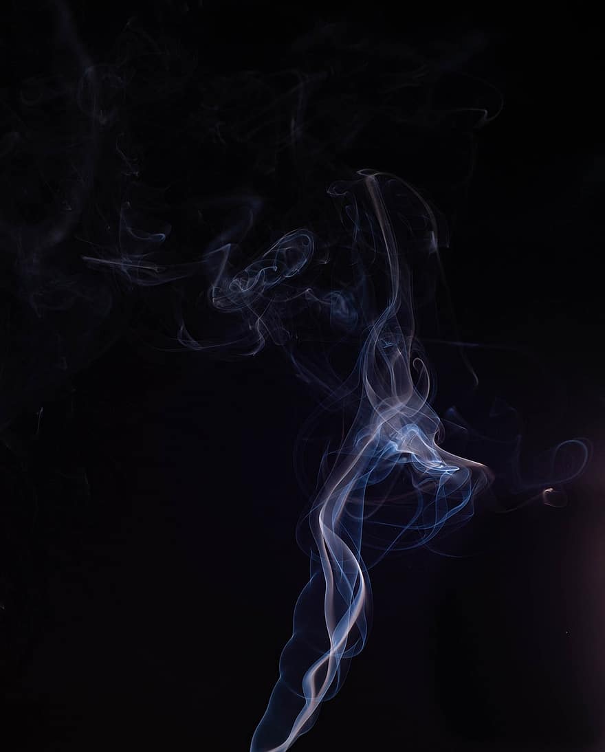 fumée, discret, foncé, cigare, le tabac, pédé, flamme, ombre, silhouette, plus léger, mort