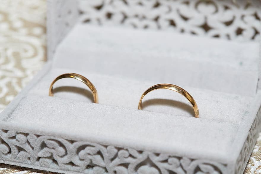 Rings, Ring, Wedding, Marriage, Commitment, Romance, Love, Grooms, Couple, Happy, Marry