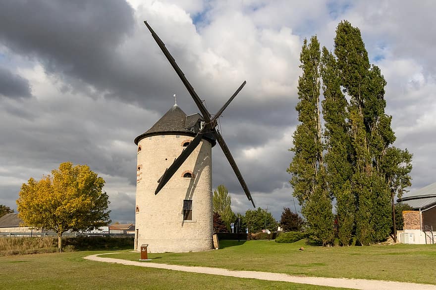 Mill, Plain Flour, Miller, Windmill, Wheat, Architecture, Tradition, rural scene, farm, history, cultures
