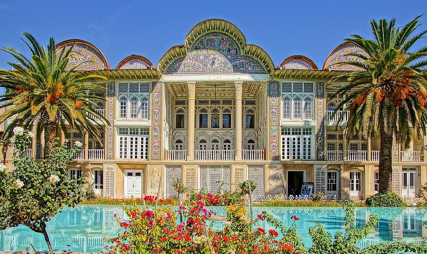 iranas, persia, shirazas, kultūrą, eram sodas, architektūra, sodas, istorinis, žinoma vieta, pastato išorė, kelionė