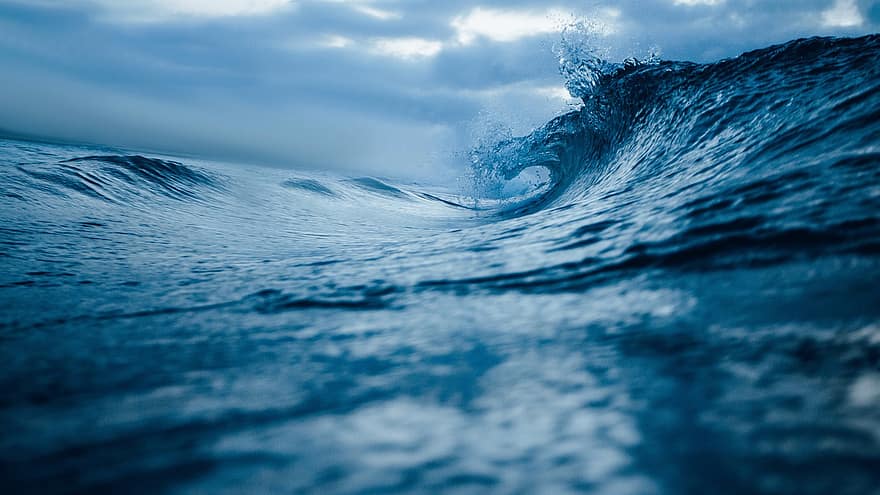 voda, moře, vln, venku, Pozadí, tapeta na zeď, vlna, modrý, surfovat, letní, mokré