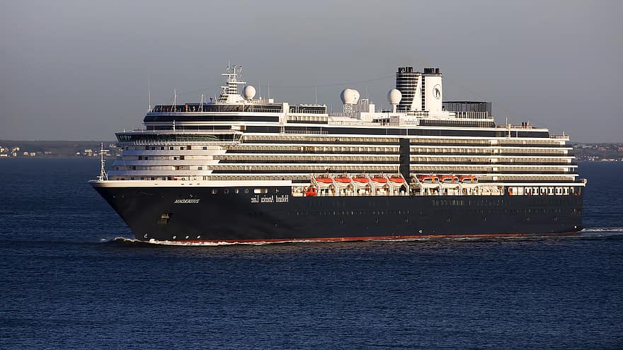 Rotterdam, Cruise Ship, Luxury, Marine, nautical vessel, transportation, shipping, mode of transport, water, ship, travel