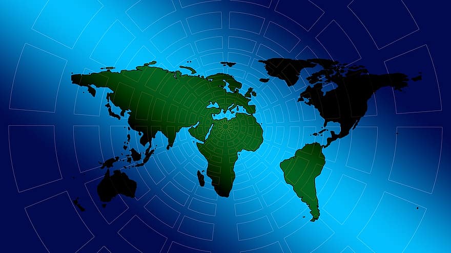 kontinenter, web, netværk, jorden, globus, www, hjemme, netværksbaseret, digital, global, globalalisierung