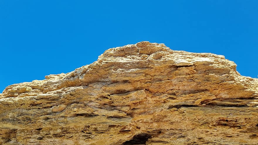 formação rochosa, Creta, Grécia, verão, panorama, natureza