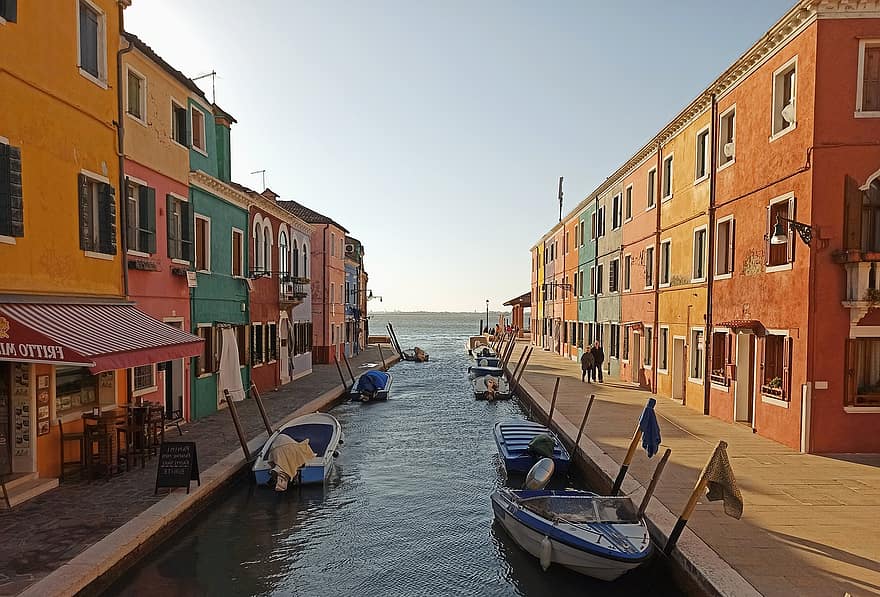 مدينة البندقية ، القوارب ، السفر ، السياحة