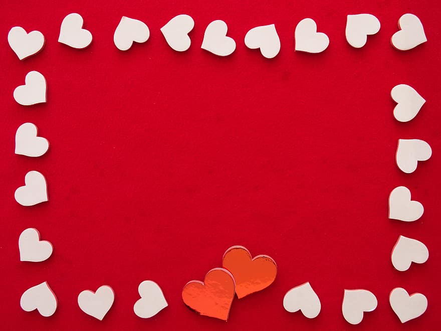 Valentīna, dienā, fona, sarkans, sirdis, mīlestība, romantisks, svinības, apdare, dizains, februārī
