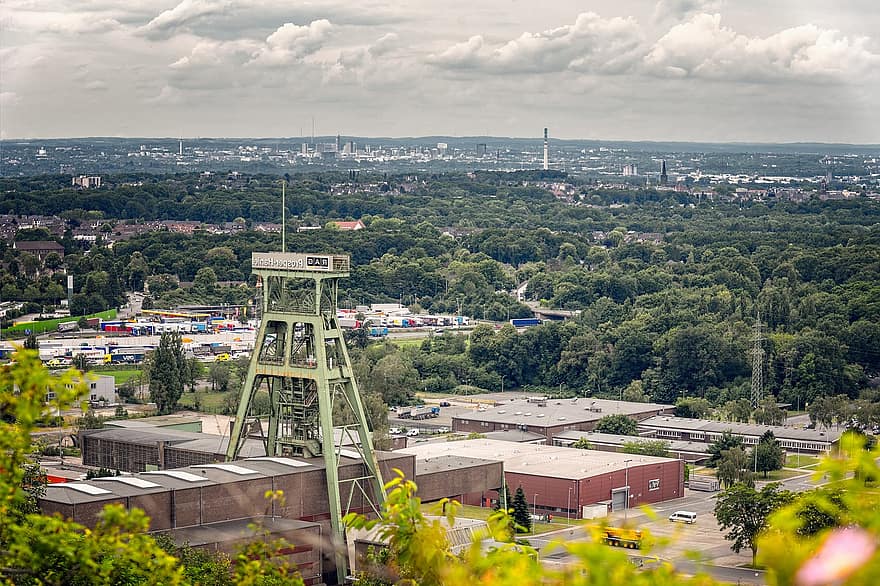 Bill, Headframe, Ruhr Area, Mining, Industry, Mine, Carbon, Industrial Plant, Industrial Heritage, North Rhine Westphalia, Factory