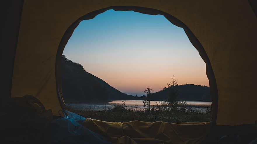 barraca, natureza, viagem, acampamento, aventura, período de férias, atividade, cênico, Destino de viagem, área de camping